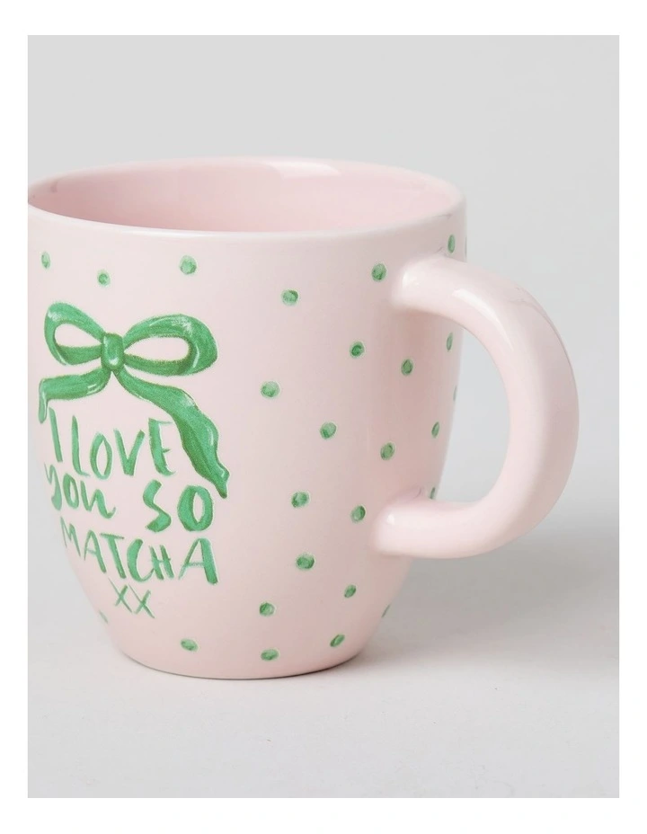 I Love You So Matcha Mug image 2