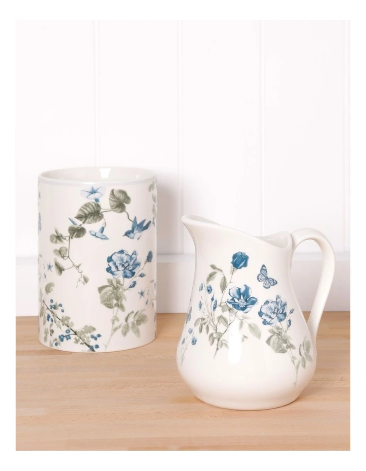 Somerton Garden Pitcher in Blue image 2