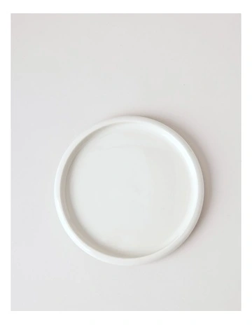 Bubble Side Plate in Dove Grey