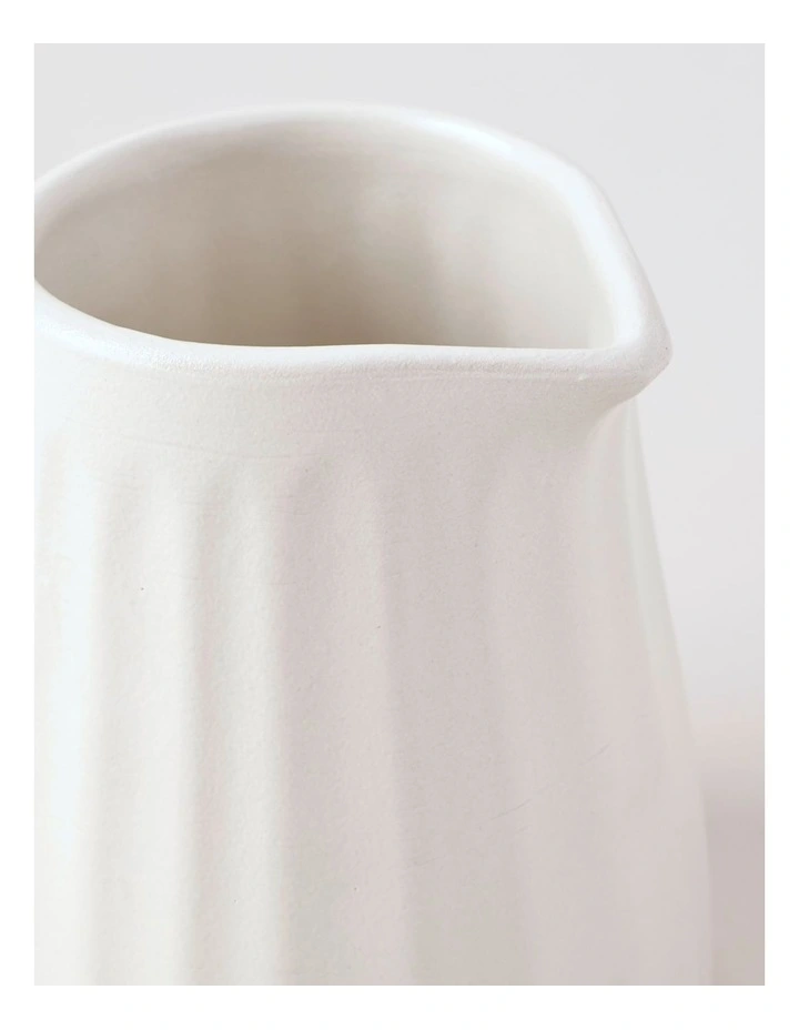Marni Small Jug 330ml in White image 2