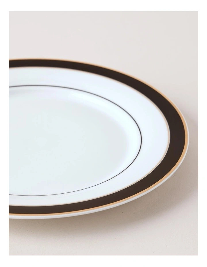 Monroe Side Plate in Black/Gold image 3