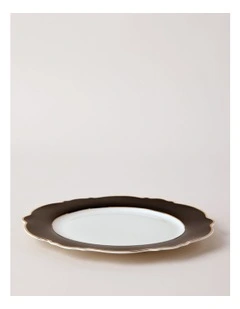 Raven Side Plate in Black/Gold