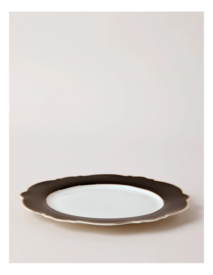 Raven Side Plate in Black/Gold image 1