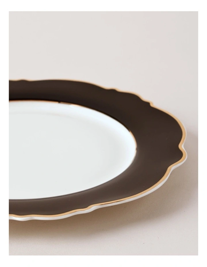 Raven Side Plate in Black/Gold image 3