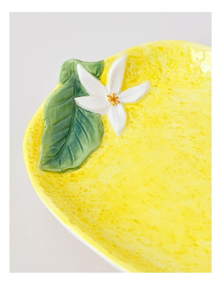 Lemon Plate in Yellow image 3