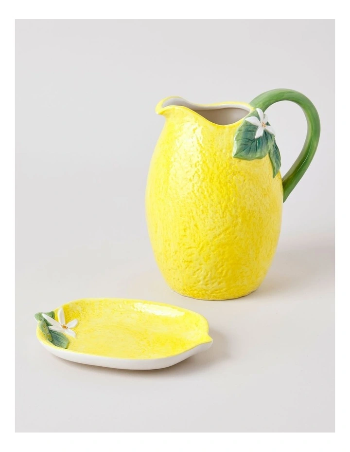Lemon Plate in Yellow image 4