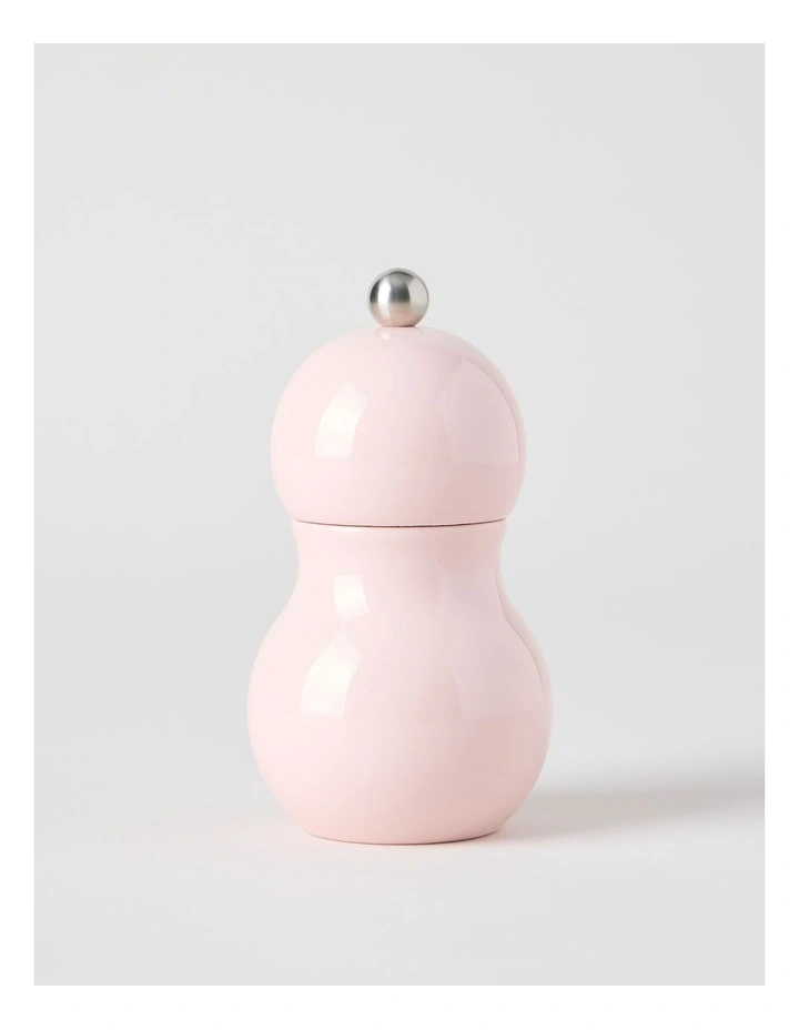 Bubble Salt or Pepper Mill 14cm in Pink image 1
