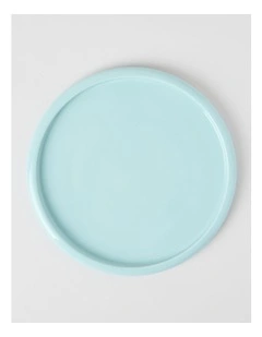 Bubble Dinner Plate in Pale Blue