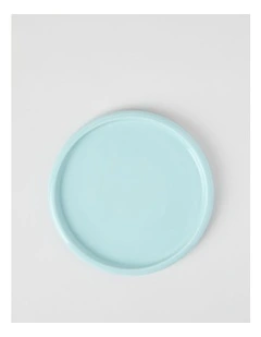 Bubble Side Plate in Pale Blue