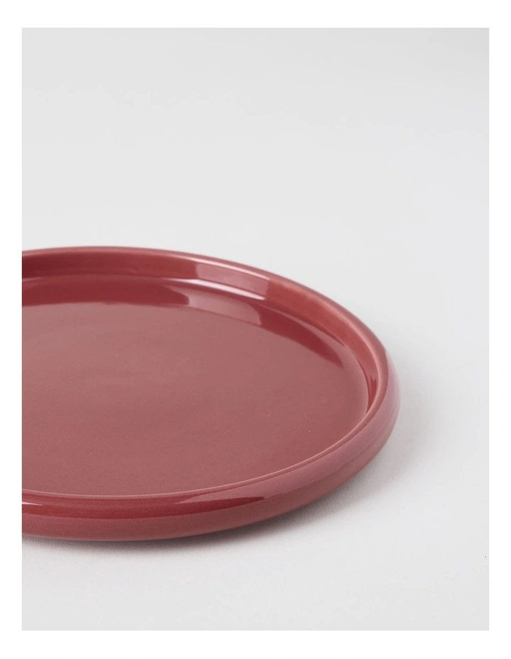 Bubble Side Plate in Burgundy image 3