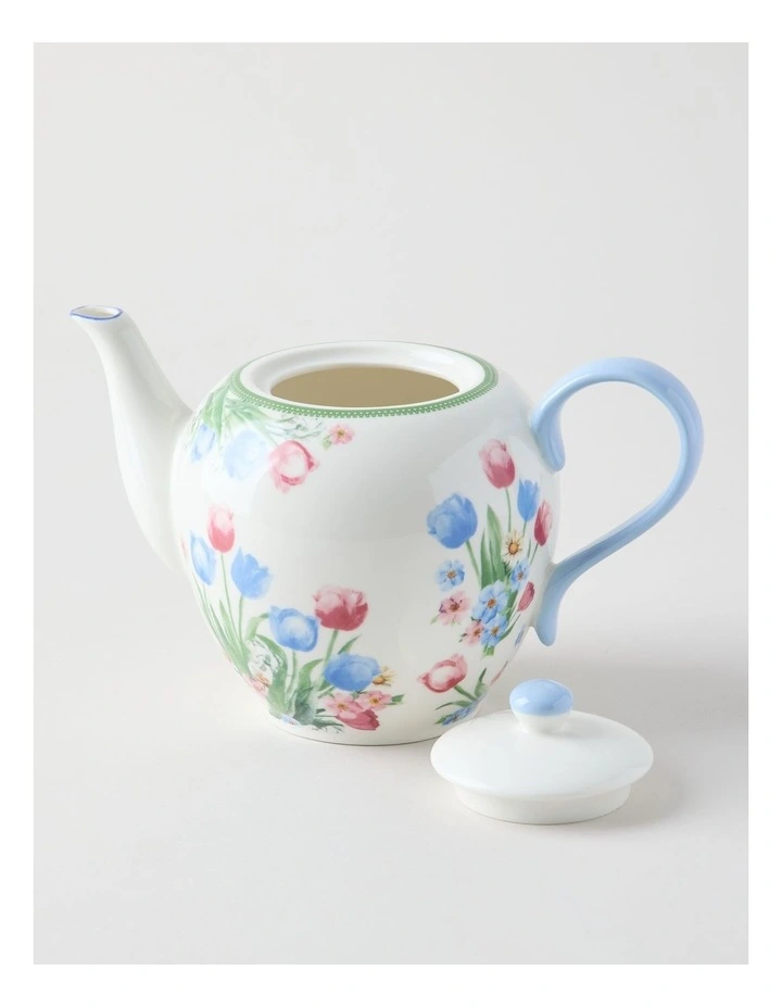 Tulips Teapot in Multi image 2
