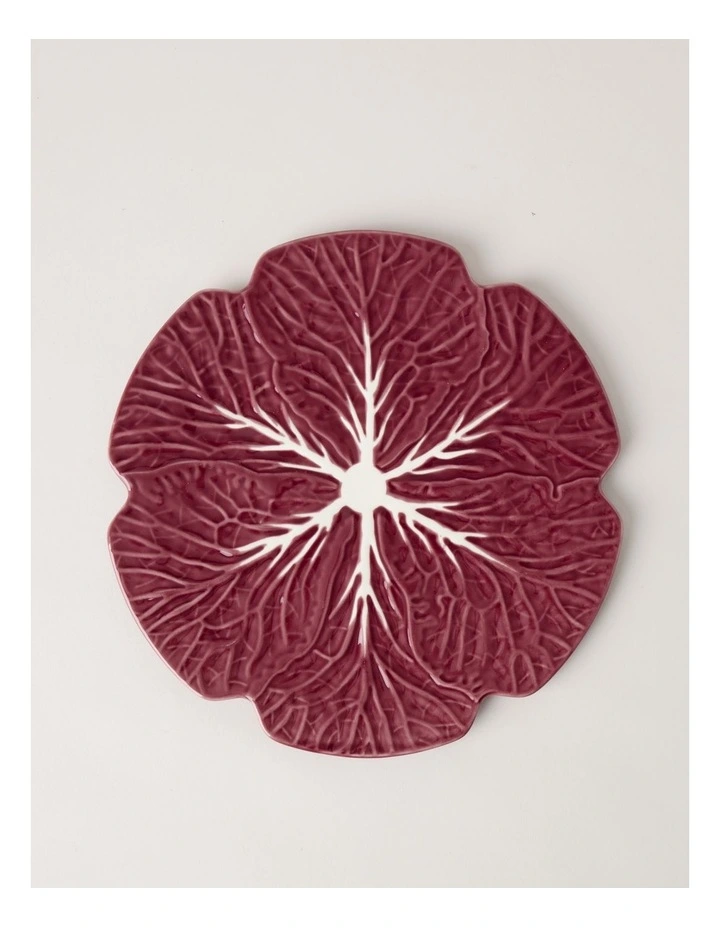 Cabbage Plate 30cm in Red image 1