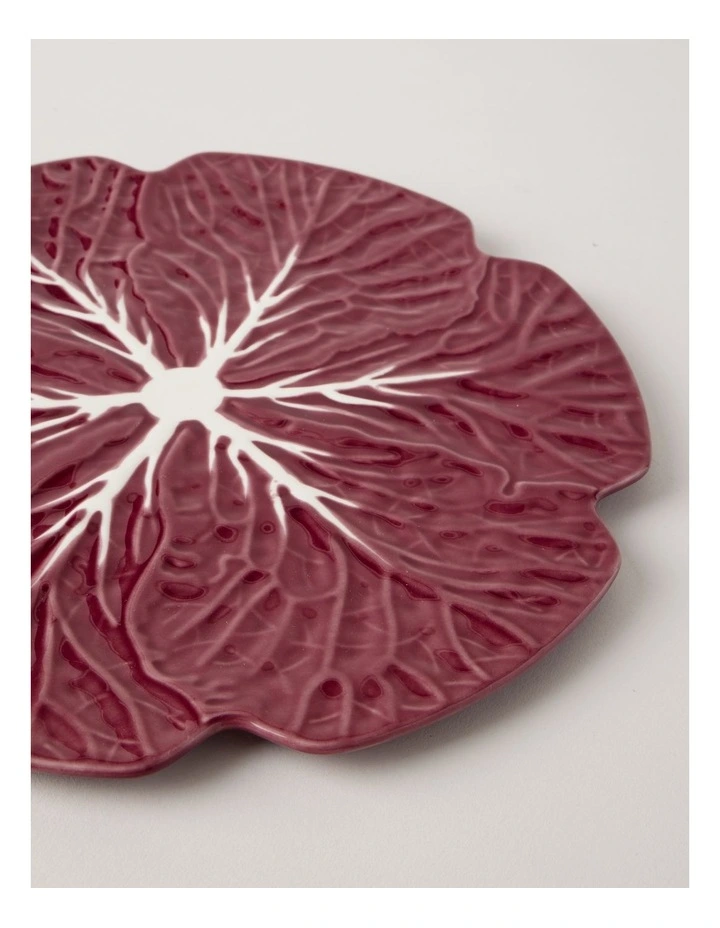 Cabbage Plate 30cm in Red image 3
