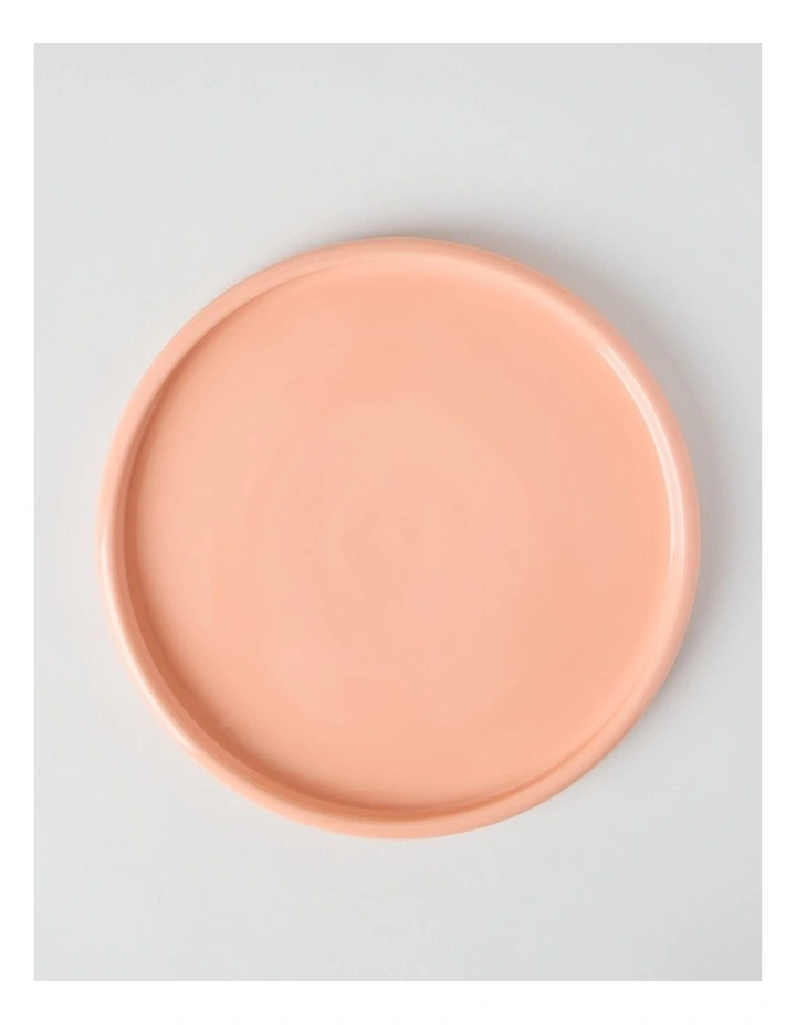 Bubble Dinner Plate in Peach image 1