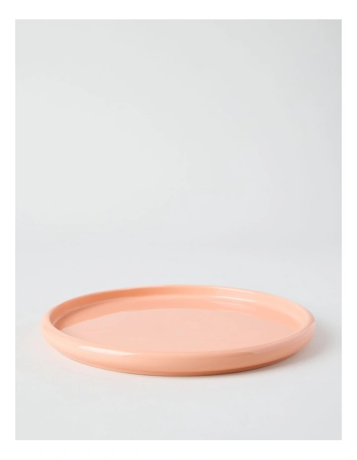 Bubble Dinner Plate in Peach image 3