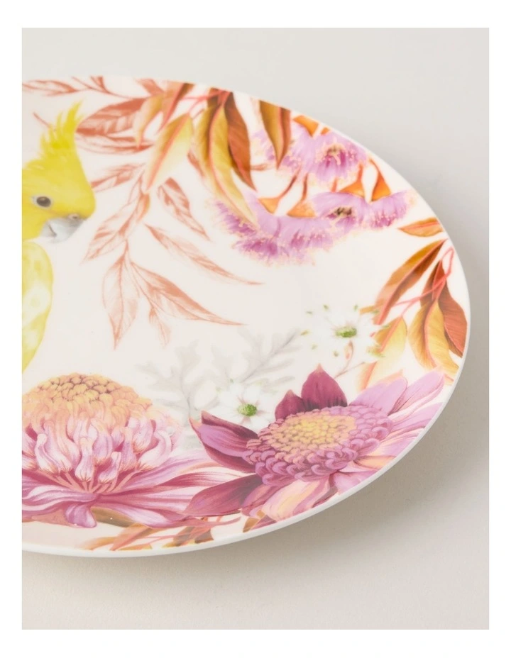 Lauren Stringini Cockatiel Side Plate 20.5cm in Pearl image 3