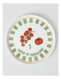 Foodie Sugo Di Pomodoro Dinner Plate