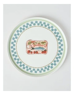 Foodie Sardines Dinner Plate
