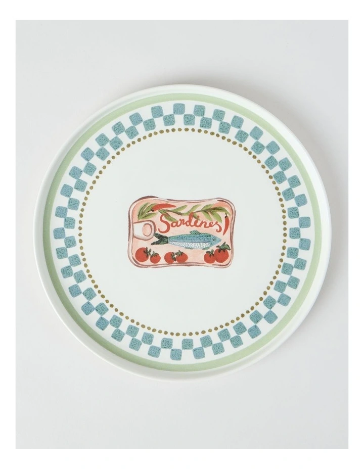 Foodie Sardines Dinner Plate image 1