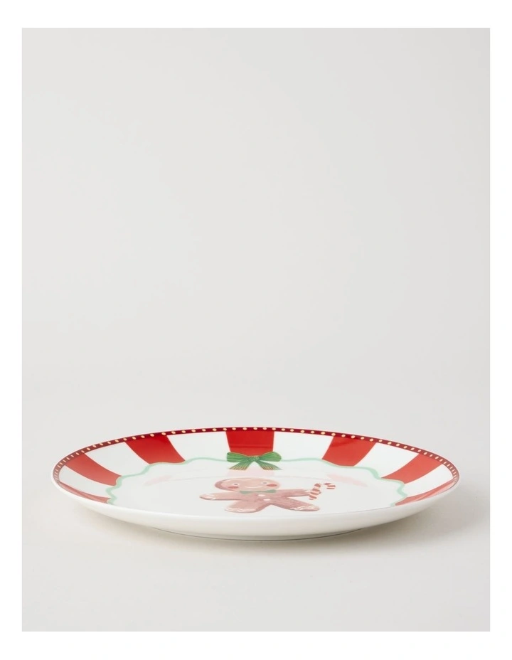 Festive Treats Side Plate in Gingerbread image 2