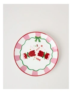 Festive Treats Side Plate in Bon Bon