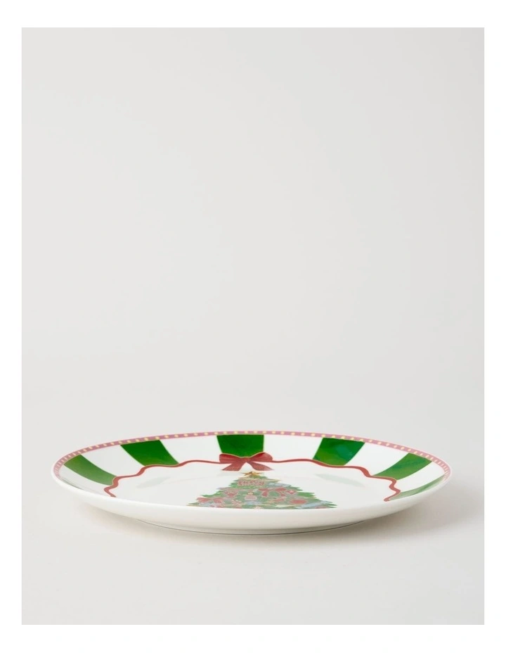 Festive Treats Side Plate in Christmas Tree image 2