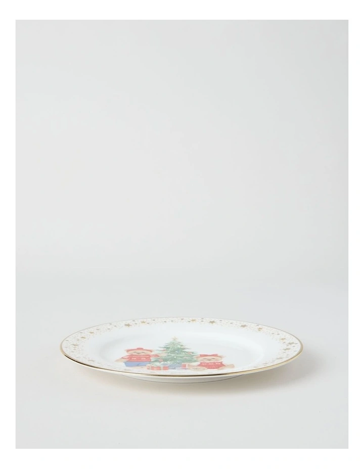 2026 Charity Bear Dessert Plate in Multi: 20.5cm image 3