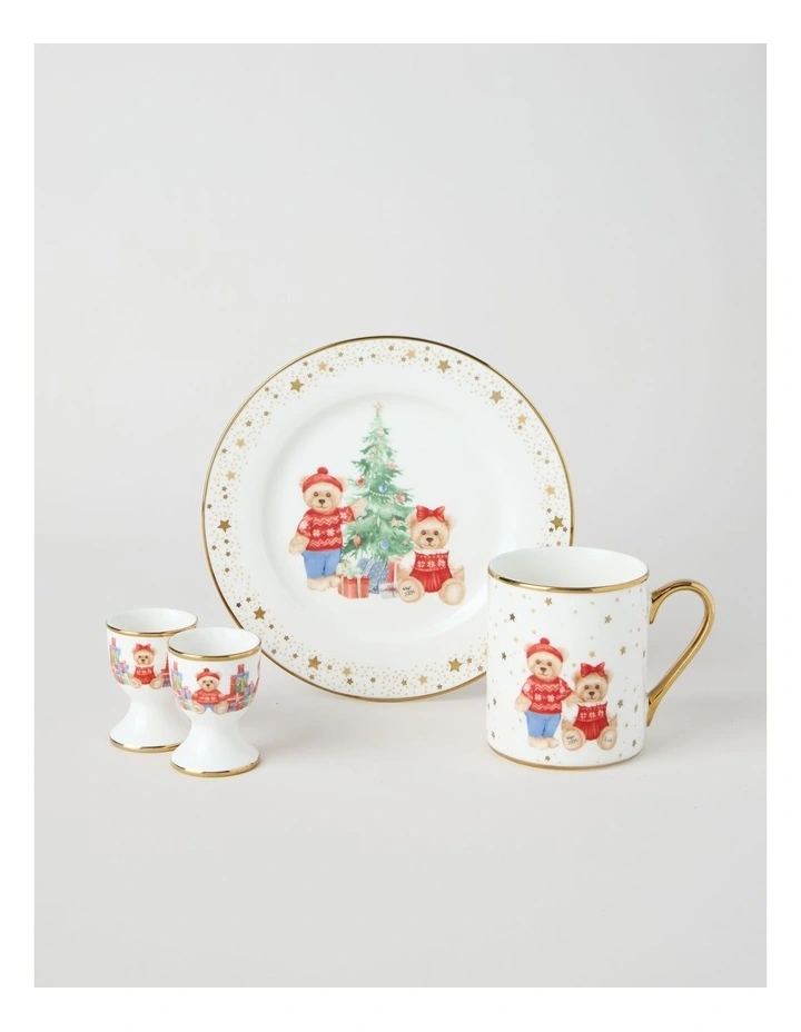 2026 Charity Bear Dessert Plate in Multi: 20.5cm image 4
