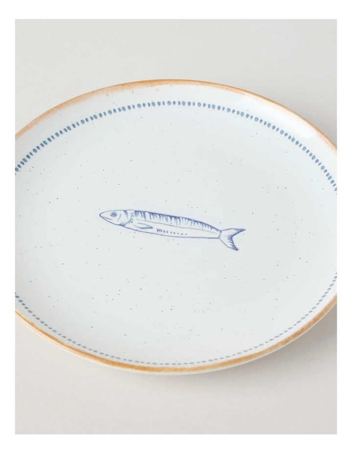 Pisces Side Plate in White image 2