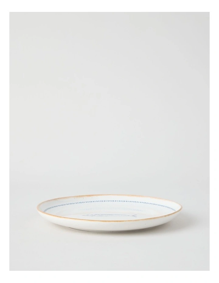 Pisces Side Plate in White image 3