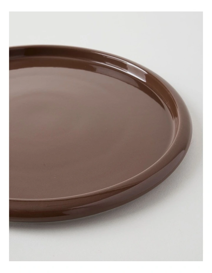 Bubble Side Plate in Brown image 2