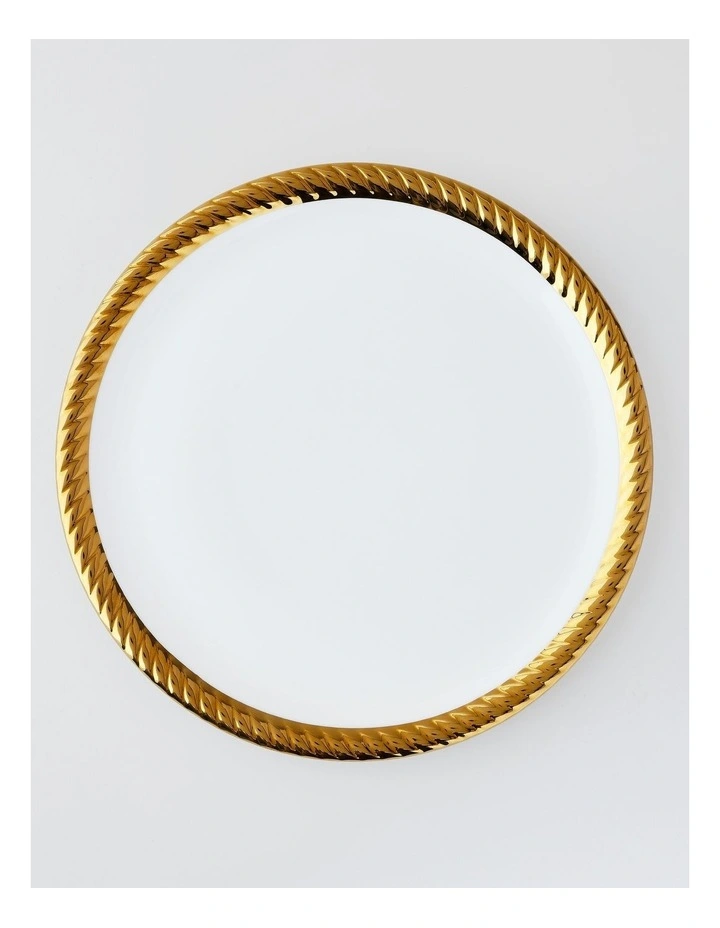 Rope Dinner Plate Gold image 1