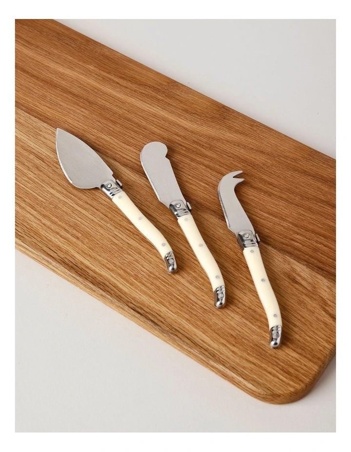 Laguiole French Serving Set of 4 in Brown image 2