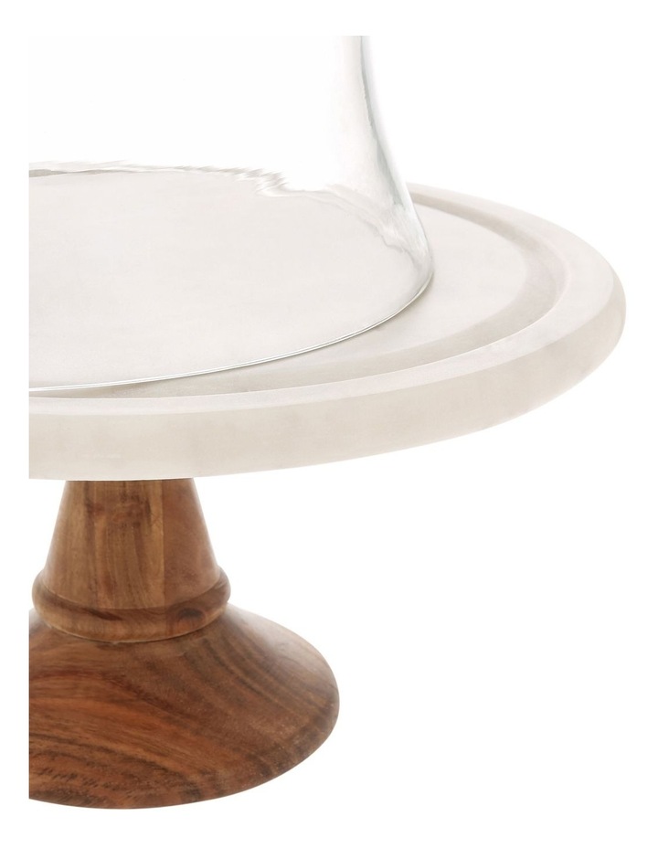 Marble And Wood Cake Stand With Dome jourdanwoodcuts Marble And Wood Cake Stand With Dome jourdanwoodcuts
