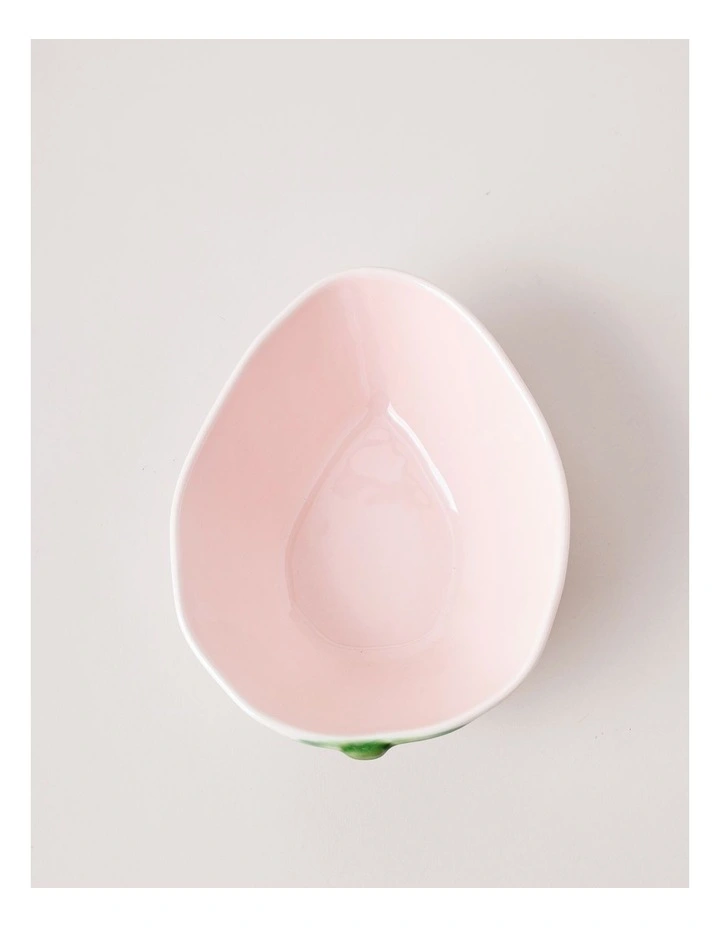 Strawberry Serving Bowl in Pink image 4