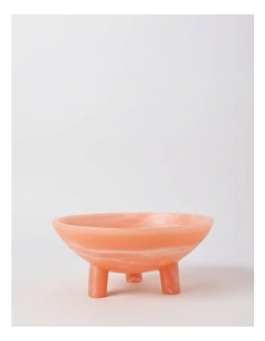 Pastel Brights Fruit Bowl With Stands in Peach