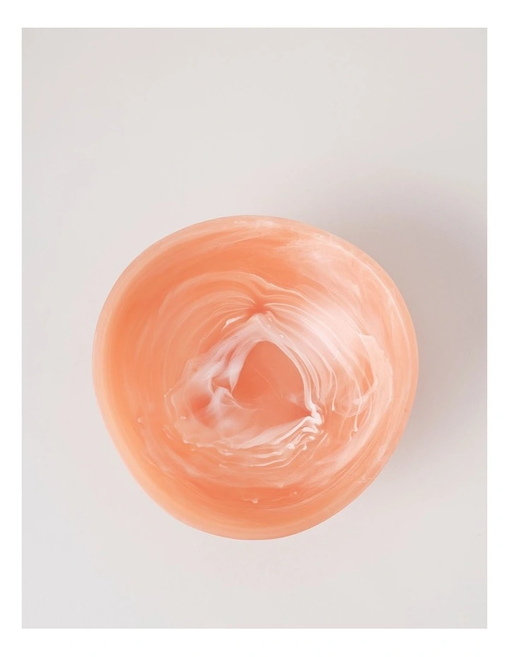 Pastel Brights Fruit Bowl With Stands in Peach image 4
