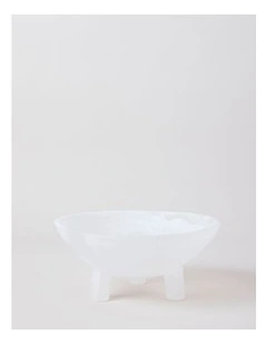 Pastel Brights Fruit Bowl With Stands in White