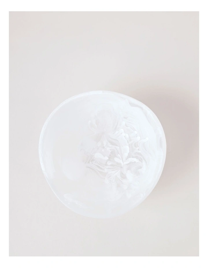 Pastel Brights Fruit Bowl With Stands in White image 4
