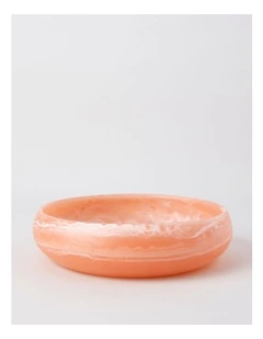 Pastel Brights Round Deep Salad Bowl in Peach