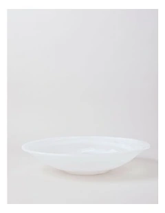 Pastel Brights Salad Bowl in White