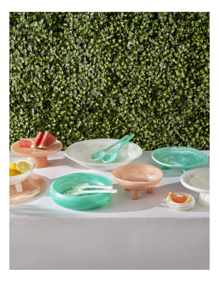 Pastel Brights Salad Bowl in White image 2