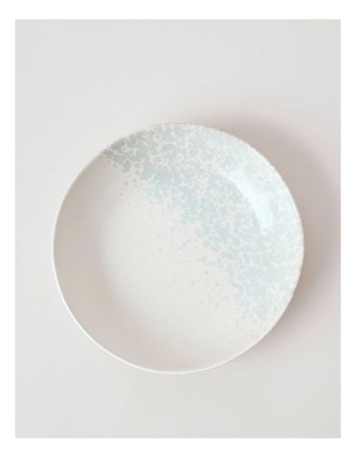 Hinterland Serving Bowl in White/Blue image 1