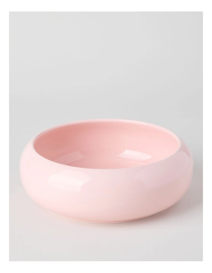 Bubble Salad Serving Bowl in Bubblegum image 1
