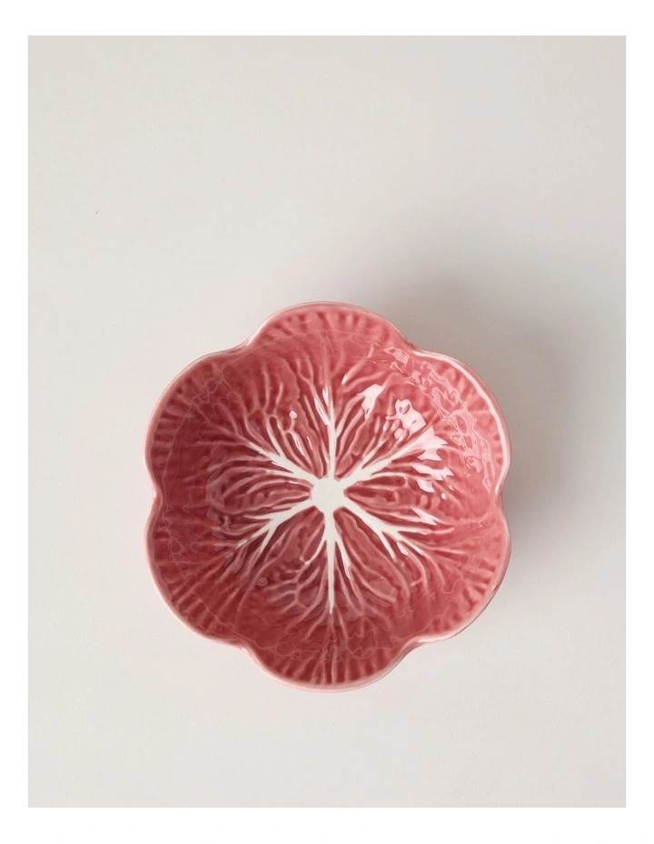 Cabbage Bowl 15cm in Red image 2