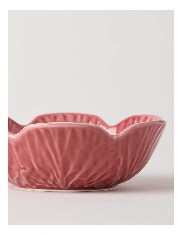Cabbage Bowl 15cm in Red image 3