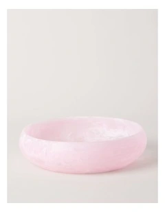 Pastel Brights Round Deep Salad Bowl 29cm in Pink