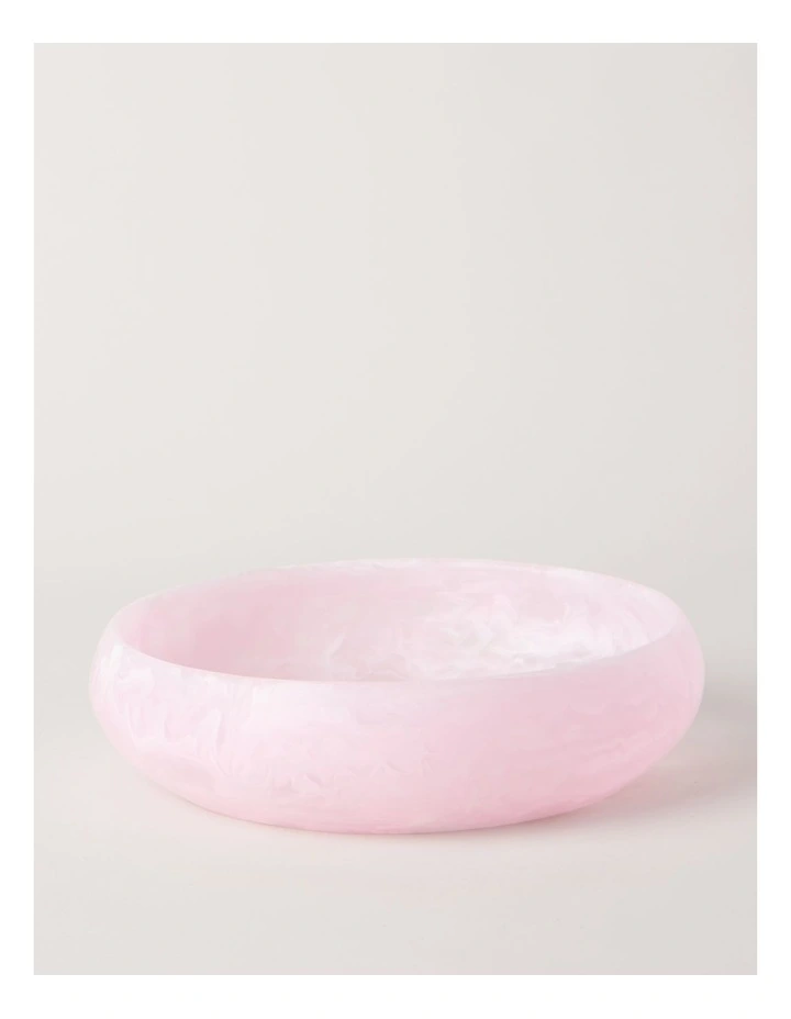 Pastel Brights Round Deep Salad Bowl 29cm in Pink image 1