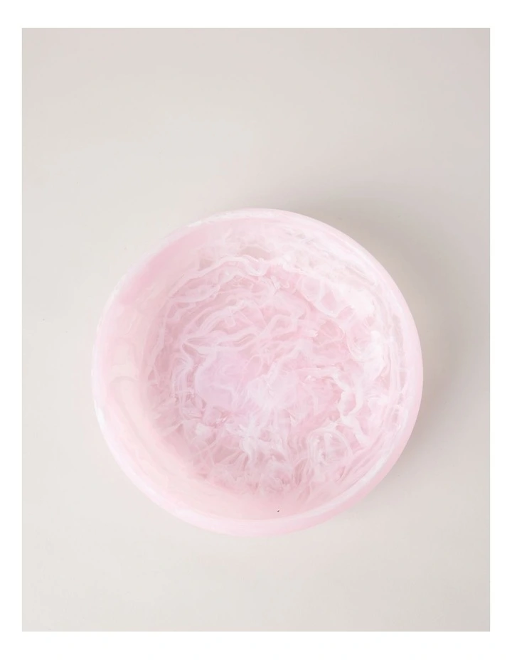 Pastel Brights Round Deep Salad Bowl 29cm in Pink image 3