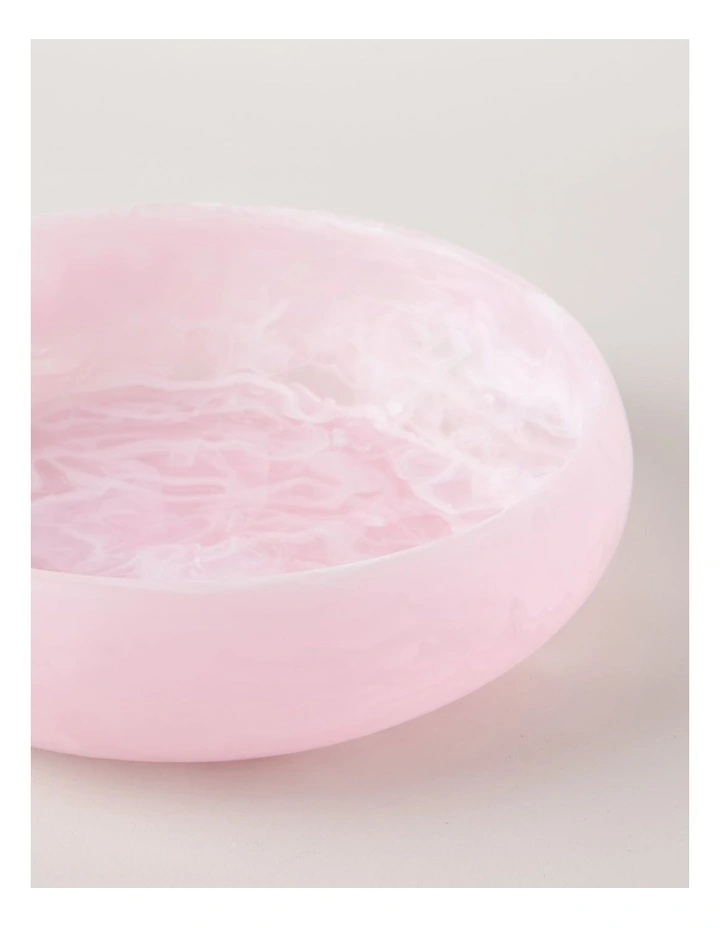 Pastel Brights Round Deep Salad Bowl 29cm in Pink image 4